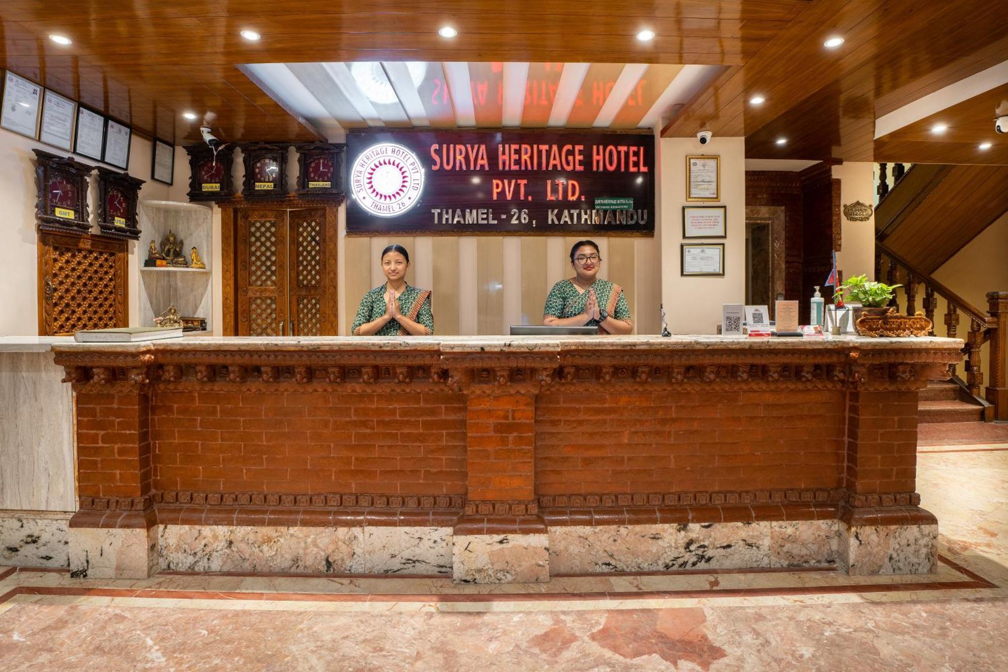 Surya Heritage Hotel Катманду Екстер'єр фото